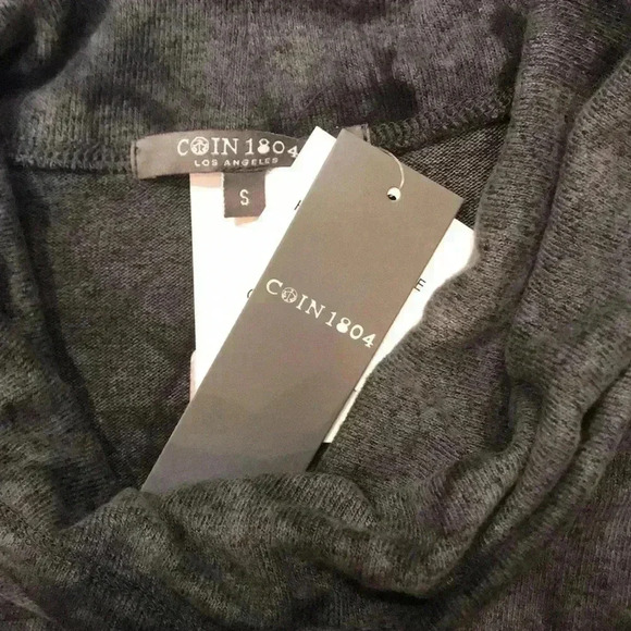 NWT Coin 1804, cowl neck shirt, small - Picture 2 of 4